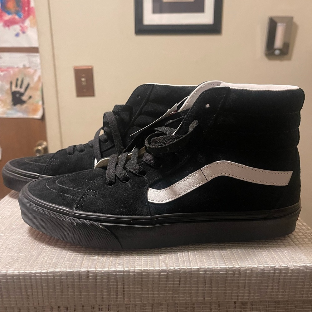 Vans Black High-Top Sneakers